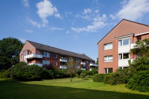 Außenansicht eines Wohngebäudes der Erich Thor Wohnungsunternehmen GmbH
